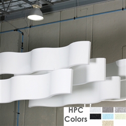 Whisperwave Ribbon Acoustic Baffles - Standard Colors - 2